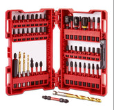 Milwaukee 48-32-4024 50-Piece Shockwave Impact Duty Drill and Drive Set w/ Torx, Phillips, Square, Slotted Insert and Power Bits